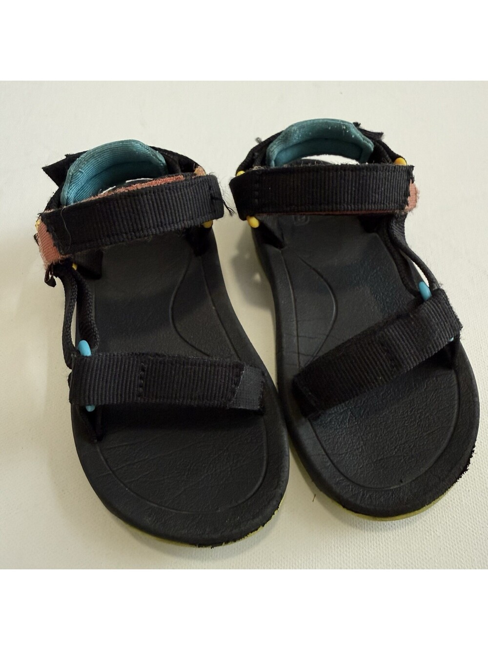 Teva Hurricane XLT JR Toddler Sandals Size 7 Blue Coral Multi Sport Water